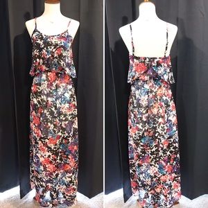 🌴 Beautiful Xhilaration Floral Maxi Dress XS